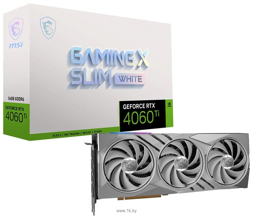 Фотографии MSI GeForce RTX 4060 Ti Gaming X Slim White 16G