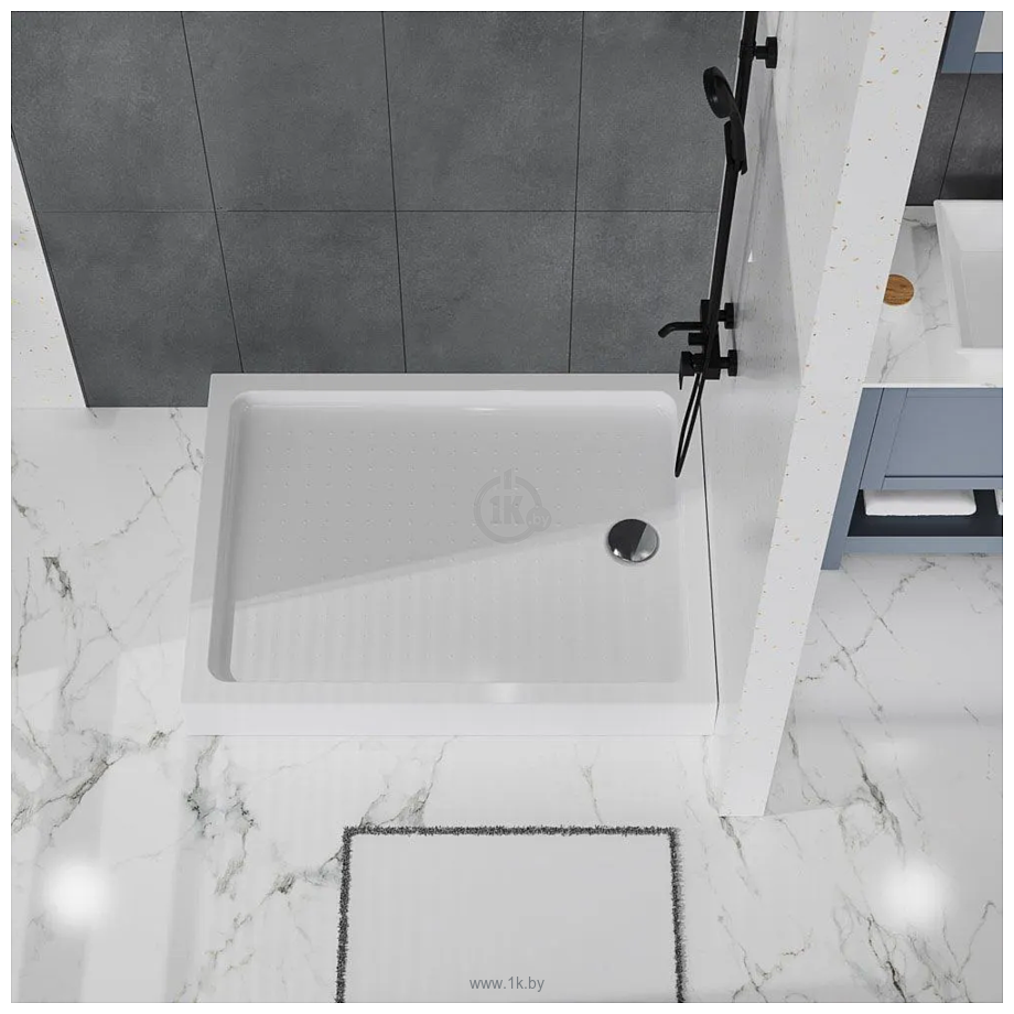 Фотографии BelBagno TRAY-BB-AH-120/100-15-W 120x100