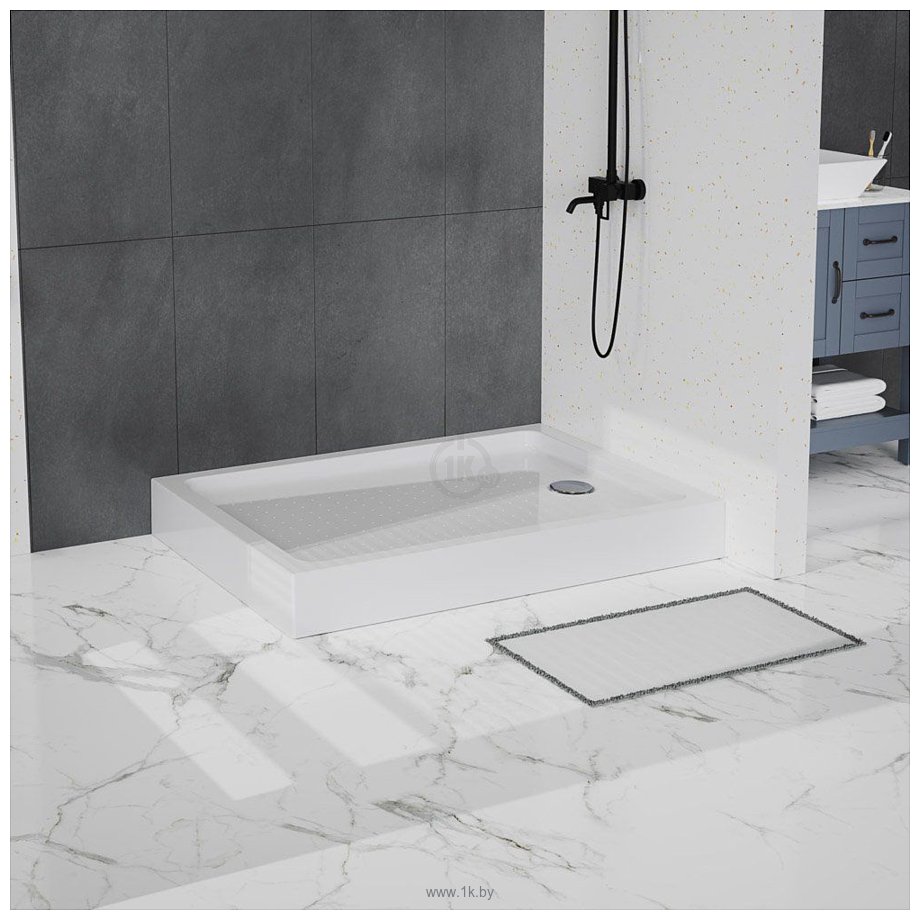 Фотографии BelBagno TRAY-BB-AH-120/100-15-W 120x100