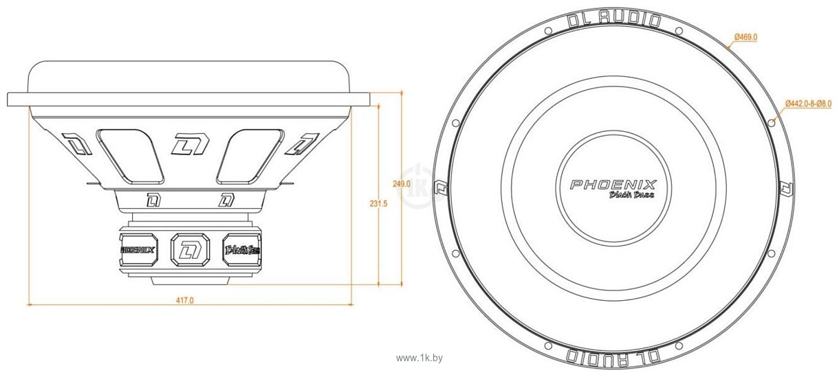Фотографии DL Audio Phoenix Black Bass 18