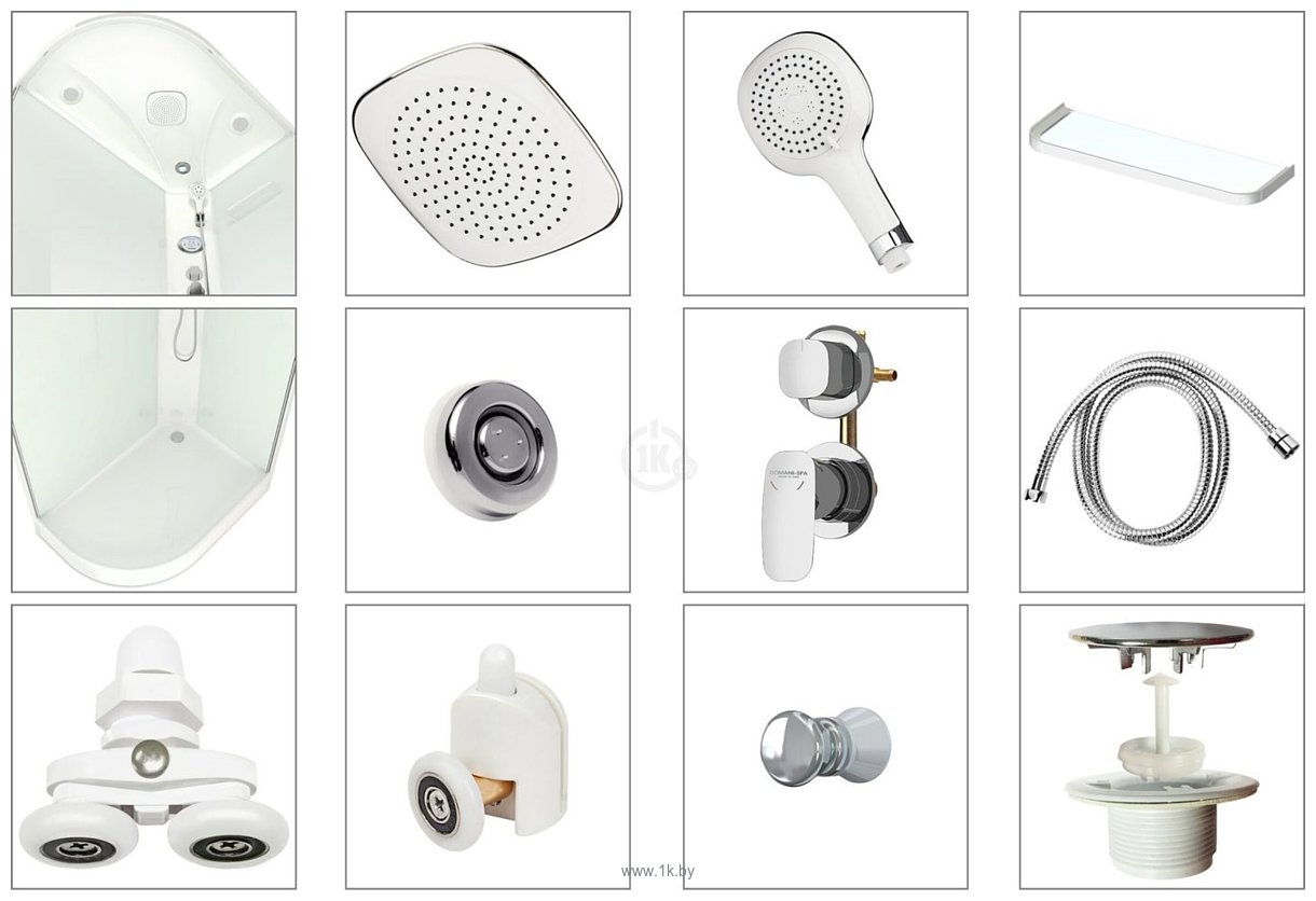 Фотографии Domani-Spa Delight Slim 128 R 120x80 DS01DS128RLWM00