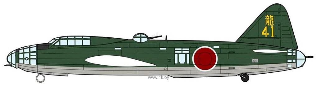 Фотографии Hasegawa Бомбардировщик Mitsubishi G4M2 Bomber Betty