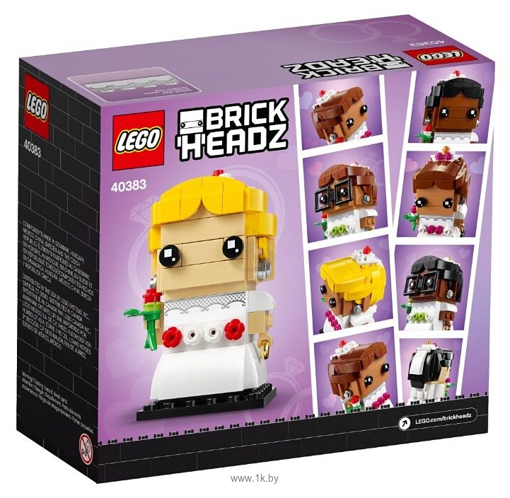 Фотографии LEGO BrickHeadz 40383 Невеста