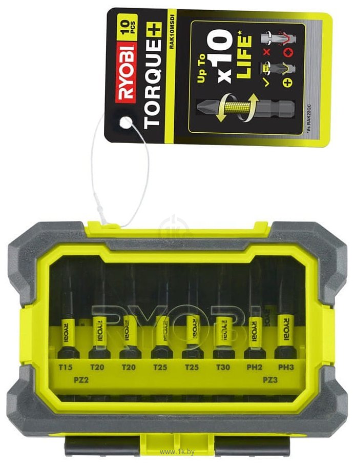 Фотографии Ryobi RAK10MSDI 10 предметов