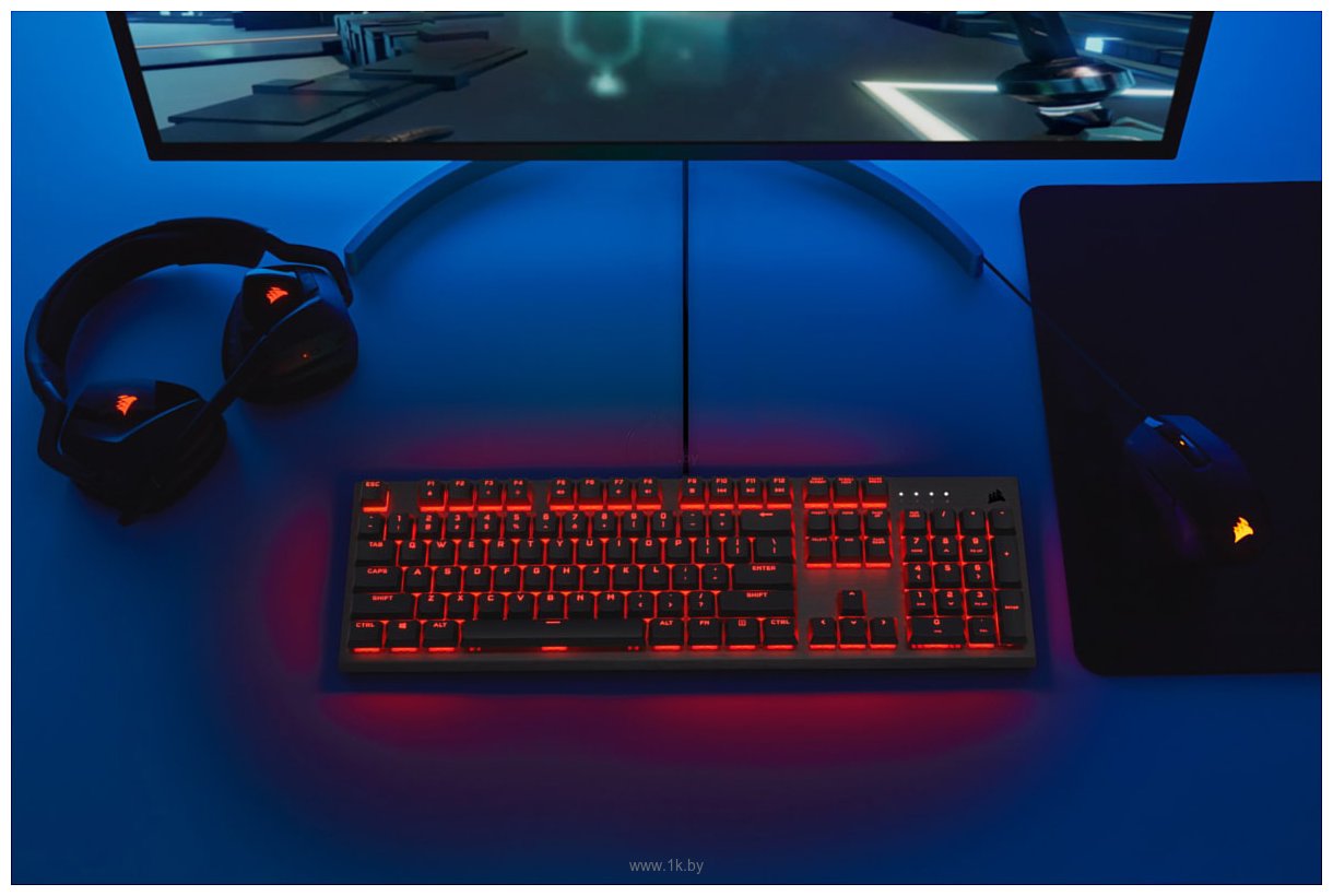 Фотографии Corsair K60 Pro нет кириллицы