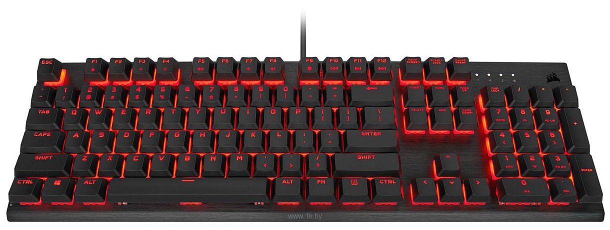 Фотографии Corsair K60 Pro нет кириллицы