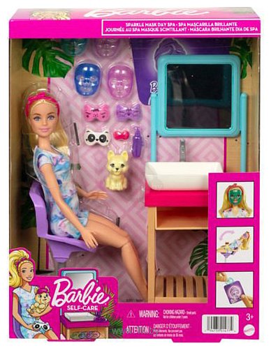 Фотографии Barbie Sparkle Mask Day Spa Playset HCM82
