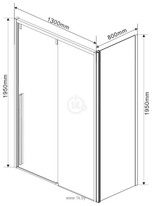 Фотографии Vincea Lugano VSR-1L8013CLB-1 (черный/прозрачное)