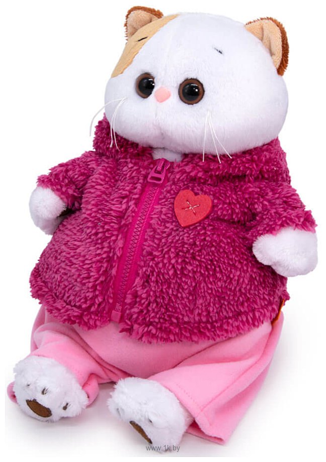 Фотографии BUDI BASA Collection Кошечка Ли-Ли в теплом костюме с сердечком LK24-094 (24 см)