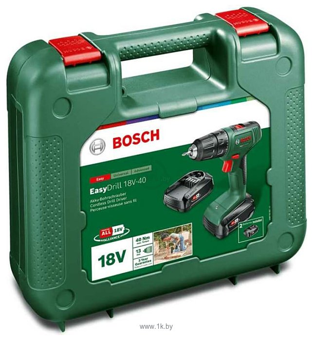 Фотографии Bosch EasyDrill 18V-40 (06039D8005)