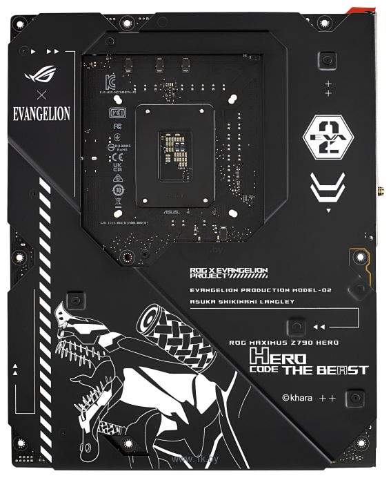 Фотографии ASUS ROG MAXIMUS Z790 Hero Eva-02 Edition