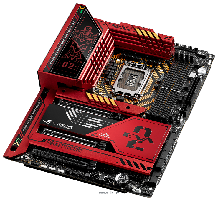 Фотографии ASUS ROG MAXIMUS Z790 Hero Eva-02 Edition