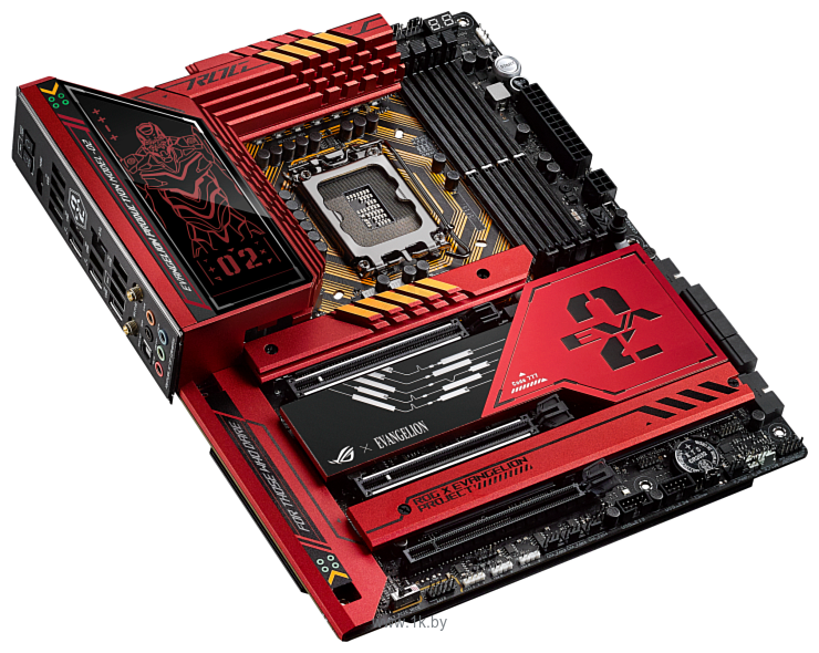 Фотографии ASUS ROG MAXIMUS Z790 Hero Eva-02 Edition