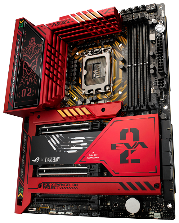 Фотографии ASUS ROG MAXIMUS Z790 Hero Eva-02 Edition