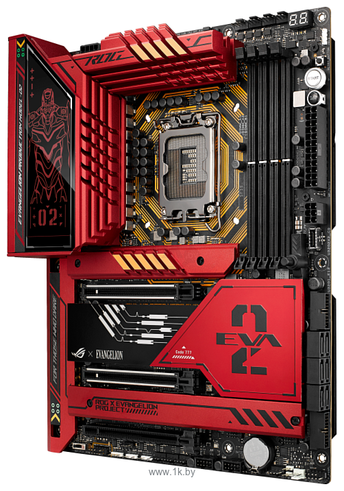 Фотографии ASUS ROG MAXIMUS Z790 Hero Eva-02 Edition