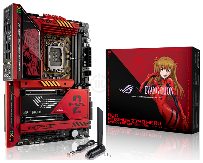 Фотографии ASUS ROG MAXIMUS Z790 Hero Eva-02 Edition