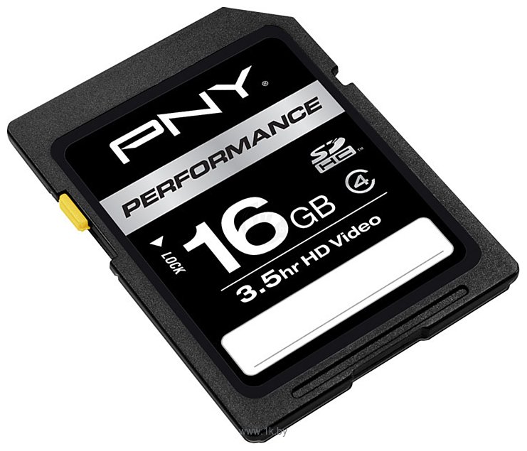 Фотографии PNY SDHC Performance (Class 4) 16GB (P-SDHC16G4H-GE)