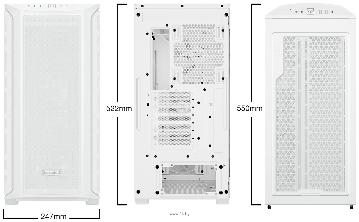 Фотографии be quiet! Shadow Base 800 FX White BGW64