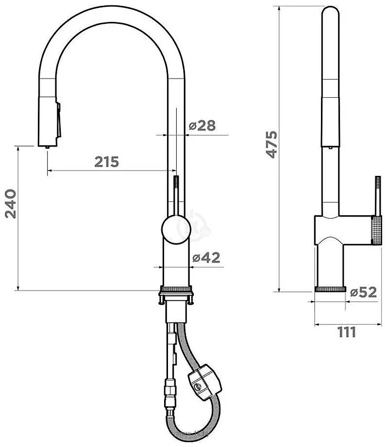 Фотографии Omoikiri Tahara-SB-LG (золото)