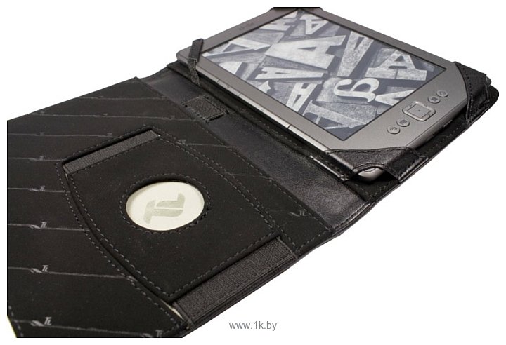 Фотографии Tuff-Luv Kindle 4/Kobo Touch Embrace Genuine Leather Black (A4_16)