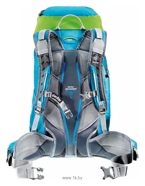 Фотографии Deuter ACT Trail PRO 34 blue/green (petrol/kiwi)