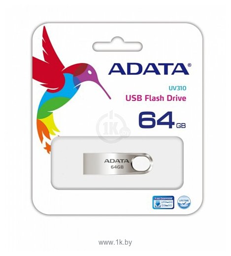 Фотографии ADATA UV310 64GB (AUV310-64G-RGD)