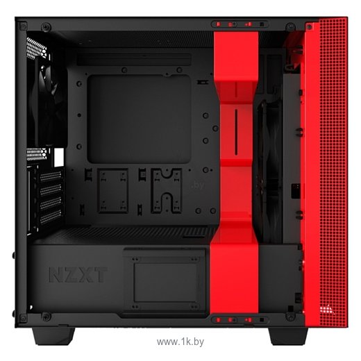 Фотографии NZXT H400i Black/red