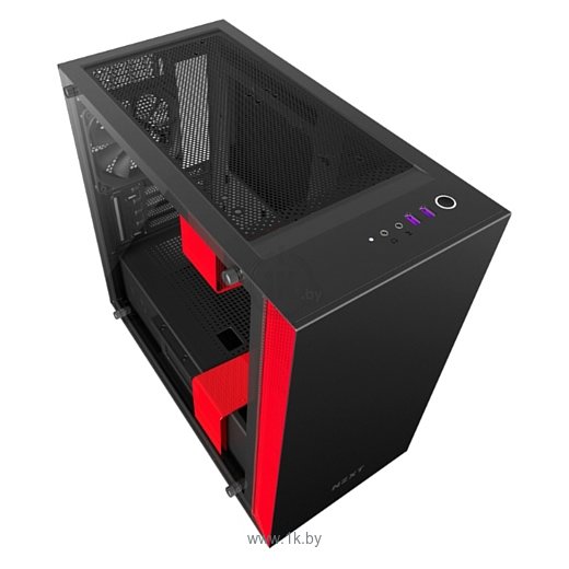 Фотографии NZXT H400i Black/red