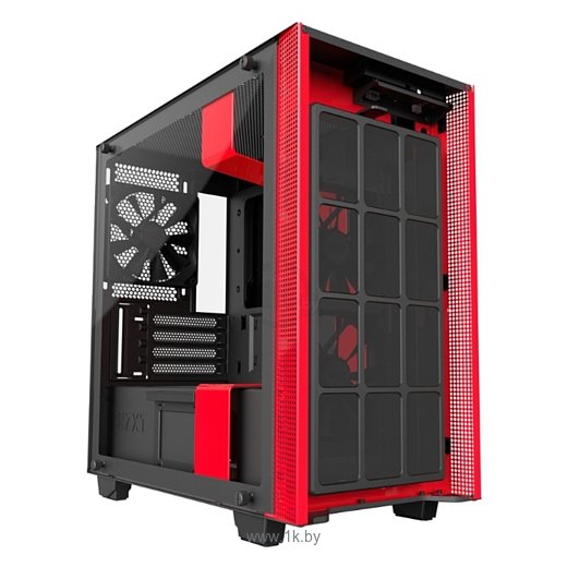 Фотографии NZXT H400i Black/red