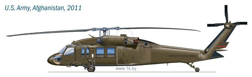 Фотографии Italeri 1328 Вертолет UH-60/MH-60 Black Hawk Night Raid