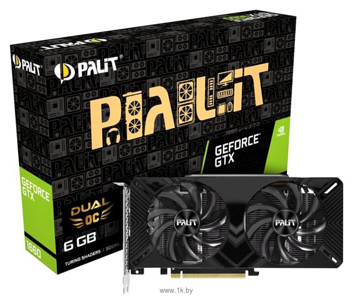 Фотографии Palit GeForce GTX 1660 Dual OC (NE51660S18J9-1161A)