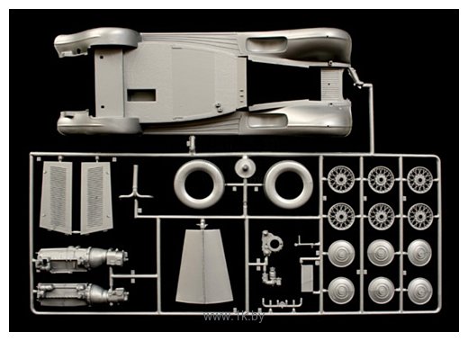 Фотографии Italeri 3703 Автомобиль Rolls-Royce Phantom II