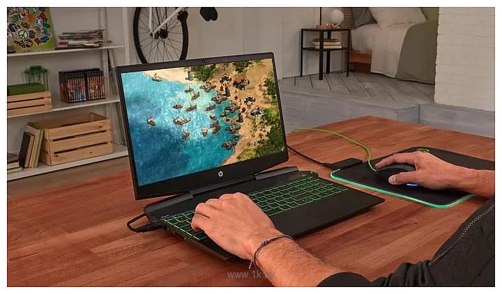 Фотографии HP Pavilion Gaming 15-ec0008nw (8BV57EA)