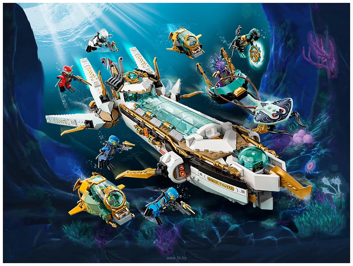Фотографии LEGO NINJAGO 71756 Подводный «Дар Судьбы»