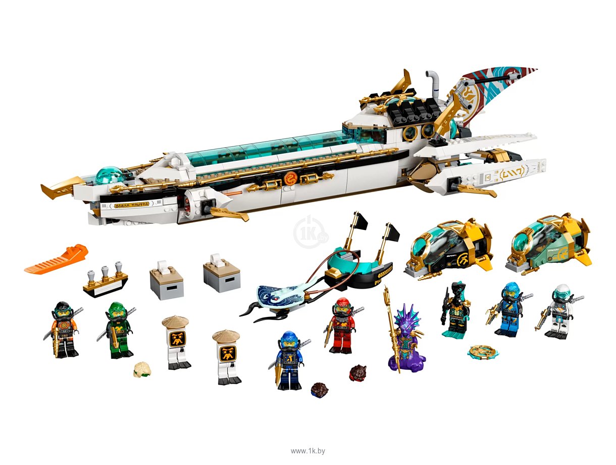 Фотографии LEGO NINJAGO 71756 Подводный «Дар Судьбы»