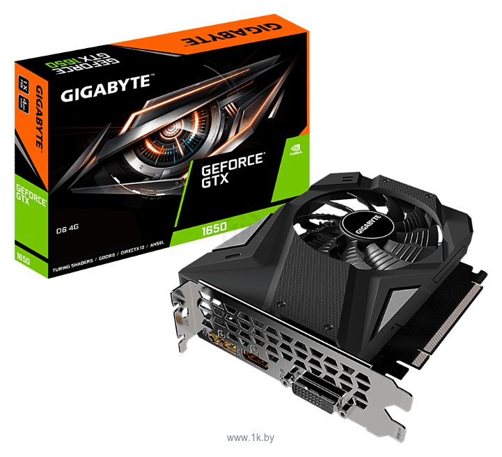 Фотографии GIGABYTE GeForce GTX 1650 D6 OC 4G (rev. 2.0)