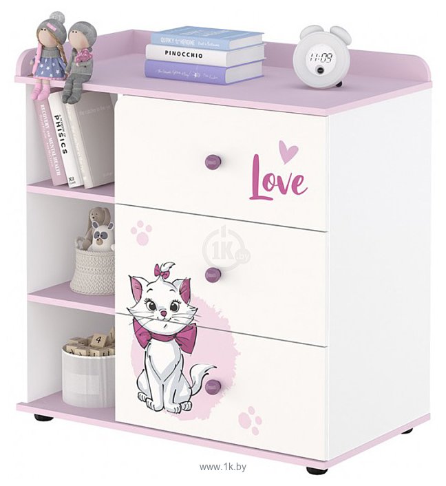 Фотографии Polini Kids Disney baby 5090 Кошка Мари (белый/розовый)