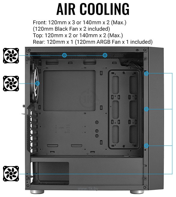 Фотографии AeroCool Skribble SKRIBBLE-G-BK-V1