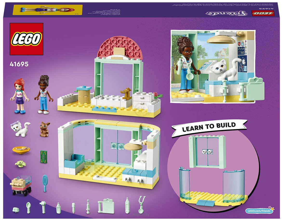 Фотографии LEGO Friends 41695 Клиника для домашних животных