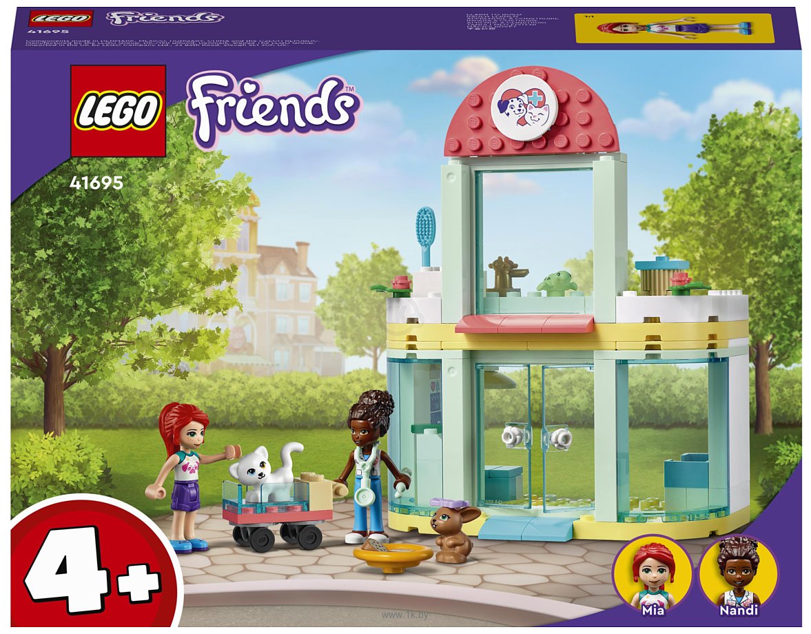 Фотографии LEGO Friends 41695 Клиника для домашних животных