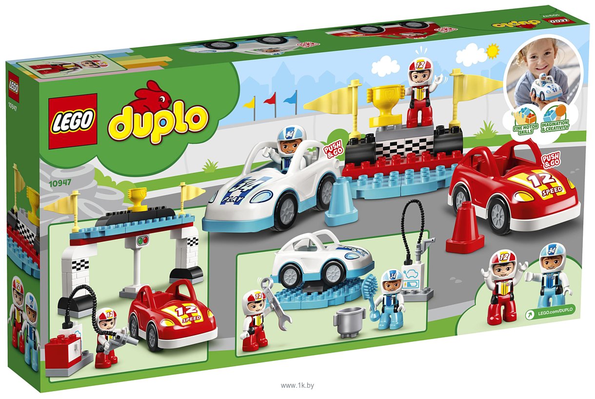 Фотографии LEGO Duplo 10947 Гоночные машины