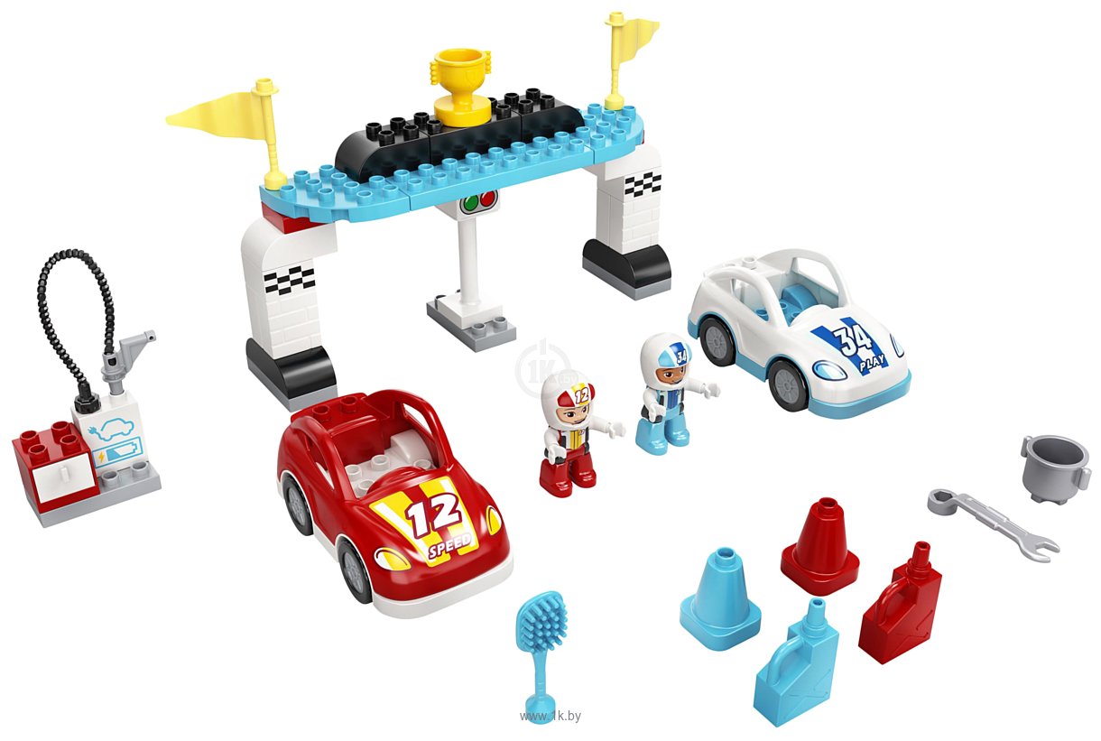 Фотографии LEGO Duplo 10947 Гоночные машины