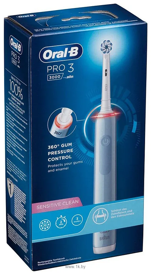 Фотографии Oral-B Pro 3 3000 Sensitive Clean Фотографии Oral-B Pro 3 3000 Sensitive Clean