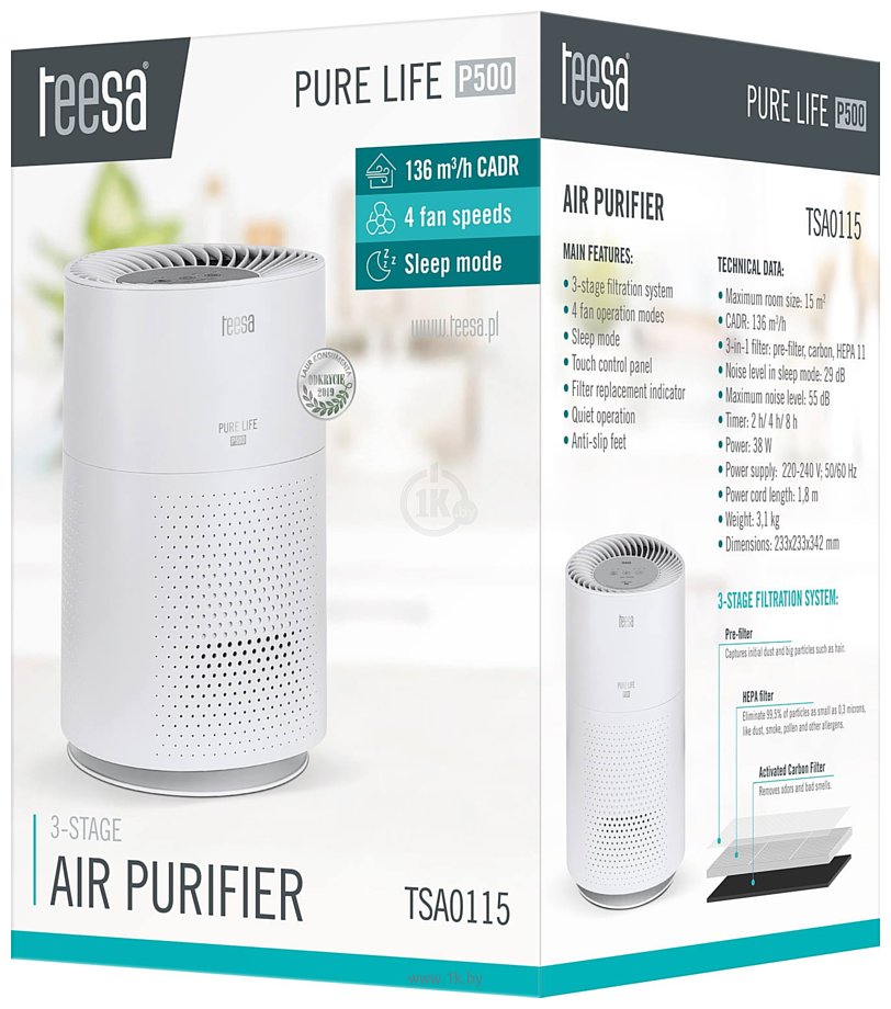 Фотографии Teesa Pure Life P500