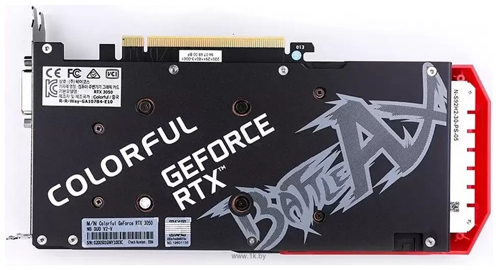 Фотографии Colorful GeForce RTX 3050 NB DUO V2-V