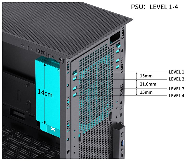 Фотографии Jonsbo D31 STD Screen (черный)