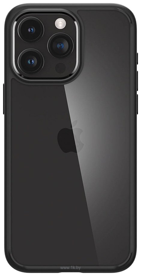 Фотографии Spigen Ultra Hybrid для iPhone 15 Pro Max ACS06570 (черный)