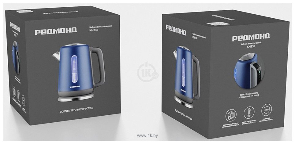 Фотографии Redmond KM238 (синий)