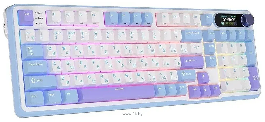Фотографии Royal Kludge RK-S98 RGB Taro Milk RK Cream Фотографии Royal Kludge RK-S98 RGB Taro Milk RK Cream