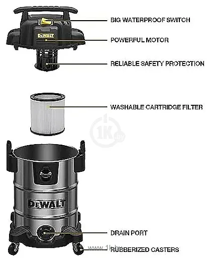 Фотографии DeWalt DXV30SA